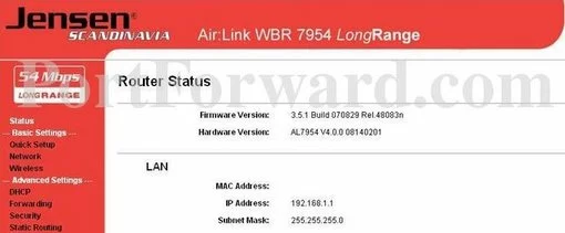 Jensen Scandinavia AirLink-WBR-7954