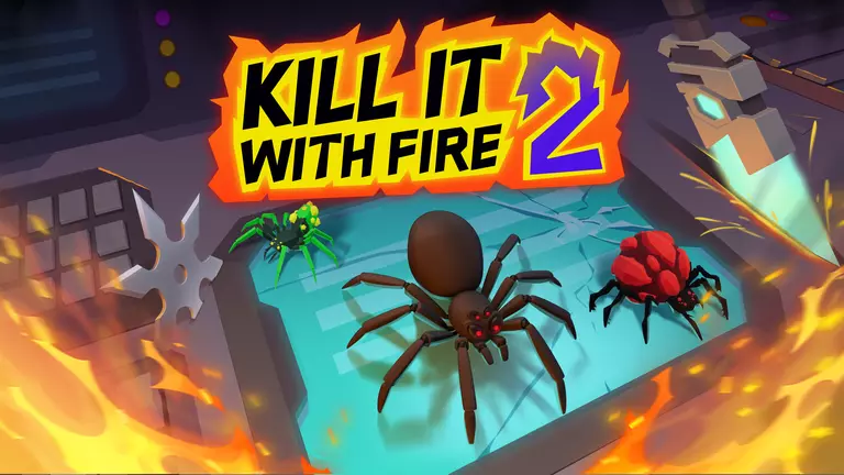 Kill It With Fire 2 game cover artwork