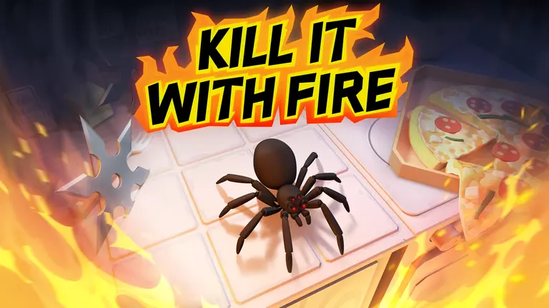 Kill It With Fire game cover artwork