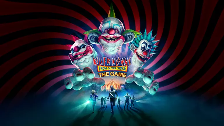 Killer Klowns from Outer Space: The Game game cover artwork