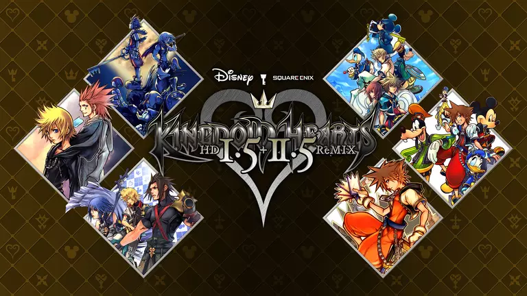 Kingdom Hearts HD 1.5 + 2.5 Remix game cover artwork