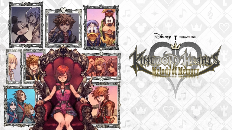 Kingdom Hearts: Melody of Memory game cover artwork