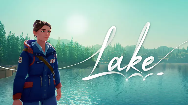 Lake game cover artwork featuring Meredith Weiss