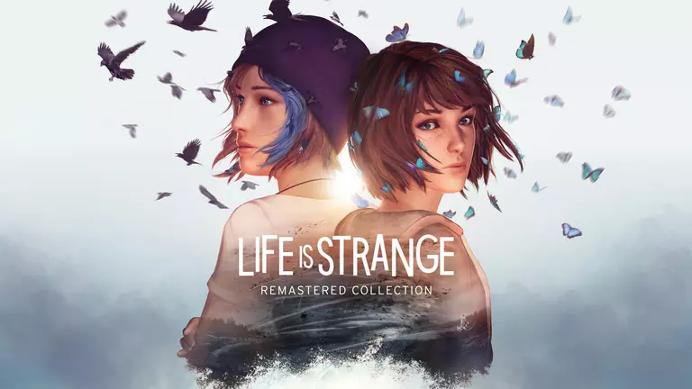 Life Is Strange Remastered Collection art featuring Chloe and Max