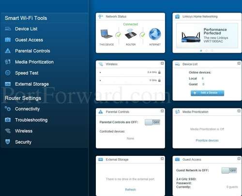 Opening Ports in a Linksys EA7300 Router