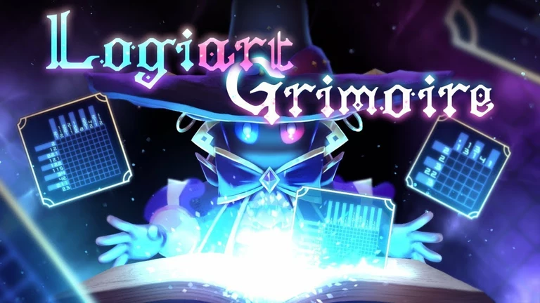 Logiart Grimoire game cover artwork