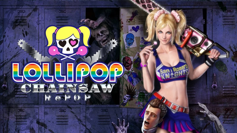 Lollipop Chainsaw game artwork featuring Juliet Starling and Nick Carlyle