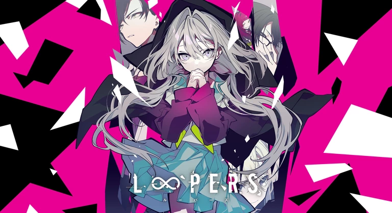 Loopers game artwork featuring Mia, Tyler, Leona, and others