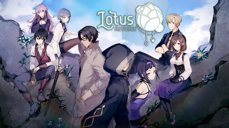 Lotus Reverie: First Nexus game art showing characters.