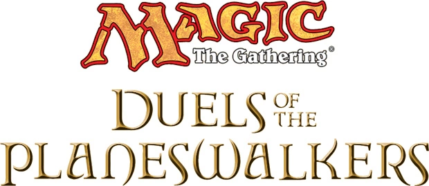 magic the gathering duels of the planeswalkers logo