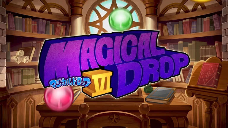 Magical Drop VI logo artwork