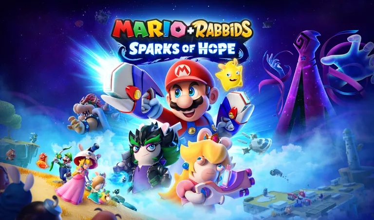 Mario + Rabbids Sparks of Hope game cover artwork