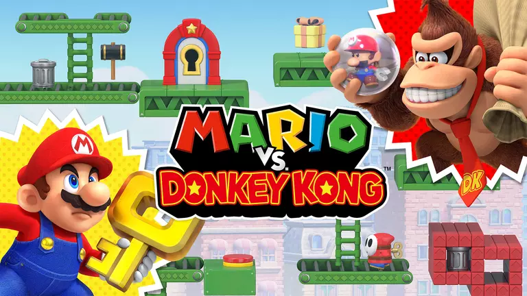 Mario vs. Donkey Kong game cover artwork