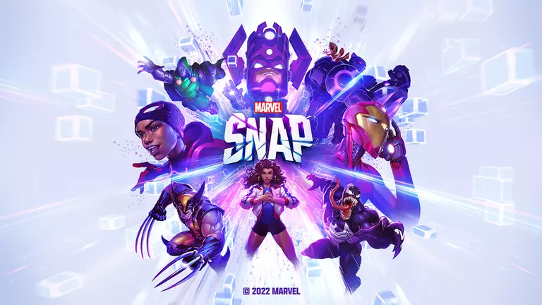 Marvel Snap game artwork featuring various Marvel characters