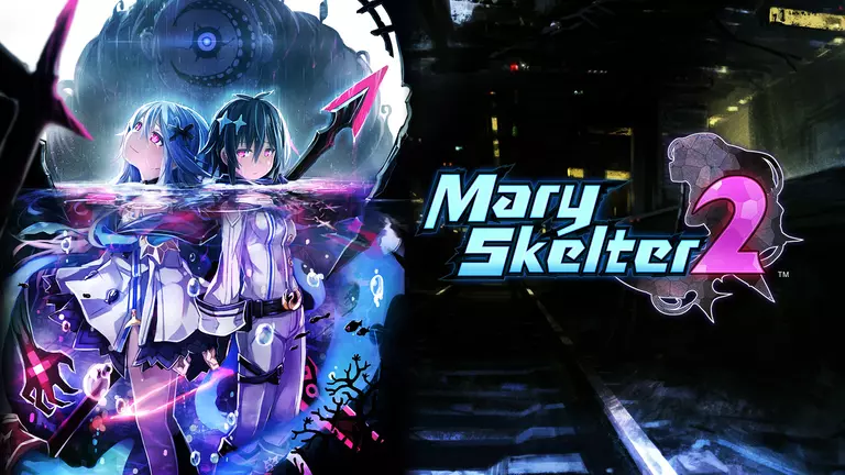 Mary Skelter 2 game artwork featuring Little Mermaid and Otsuu