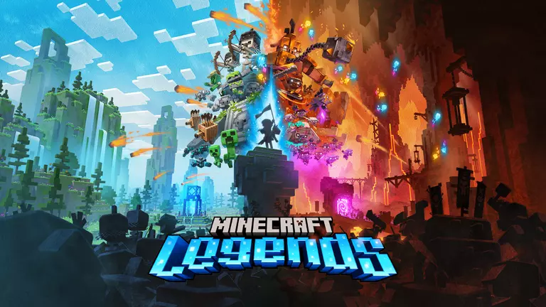 Minecraft Legends game cover artwork