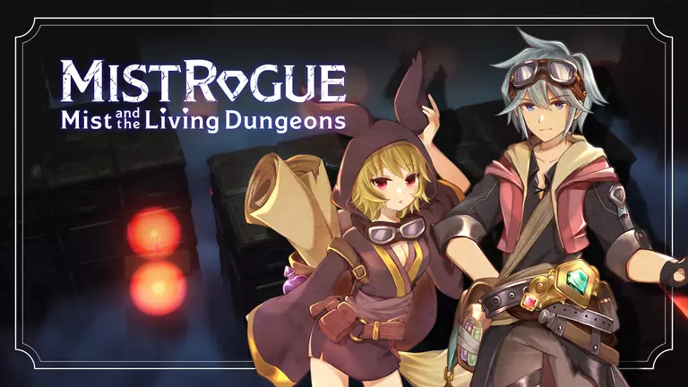 MISTROGUE: Mist and the Living Dungeons artwork featuring Lupo and Mist