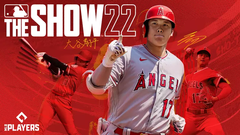 MLB The Show 22 cover artwork featuring Shohei Ohtani