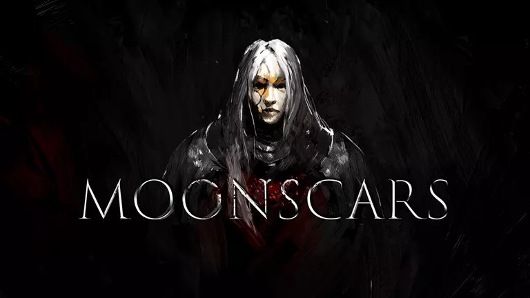 Moonscars game artwork featuring clayborne warrior Grey Irma