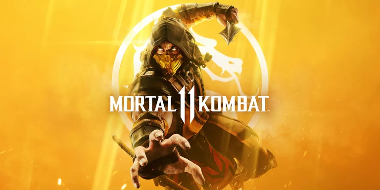 Mortal Kombat 11 artwork featuring Scorpion