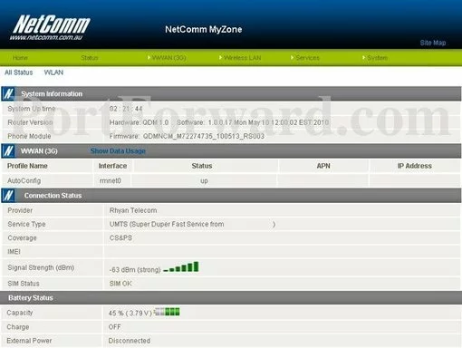 Netcomm MyZone-3G24W