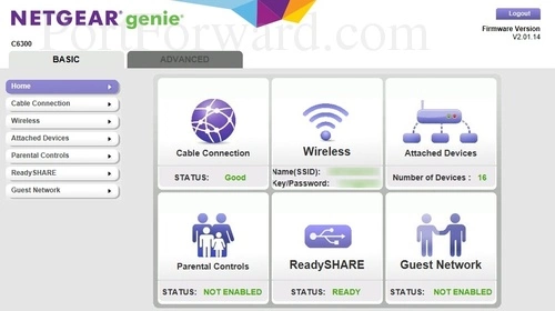 Netgear C6300 Basic Home