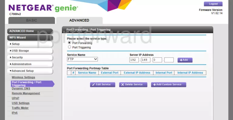 port forwarding