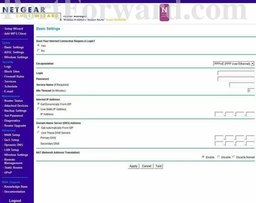 Netgear DGN2200v2