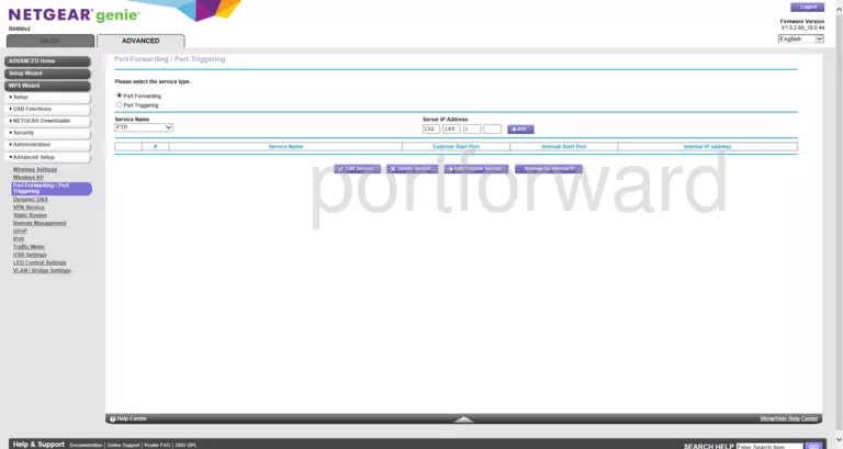 port forwarding