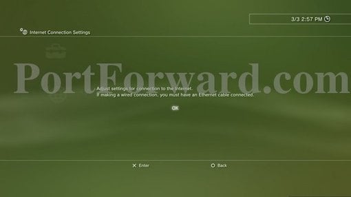 Ip address online setting ps3