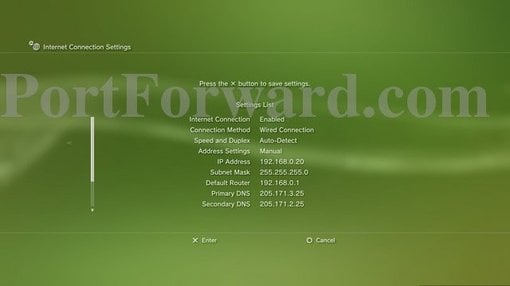 Ip address setting ps3 new arrivals