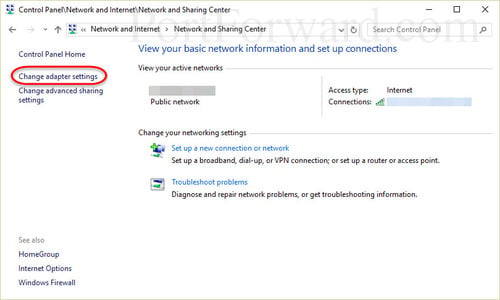 configure dynamic ip address windows 10