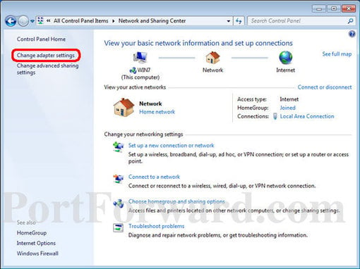 Static Ip Address Vista Router