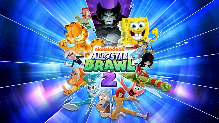 Nickelodeon All-Star Brawl 2 game cover artwork