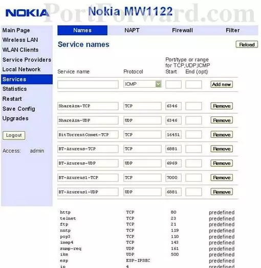 Nokia MW1122