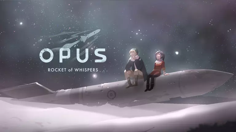 OPUS: Rocket of Whispers characters sitting on a rocket.