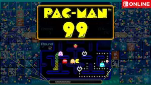 Pac-Man 99 game art showing player competing against 98 other players.