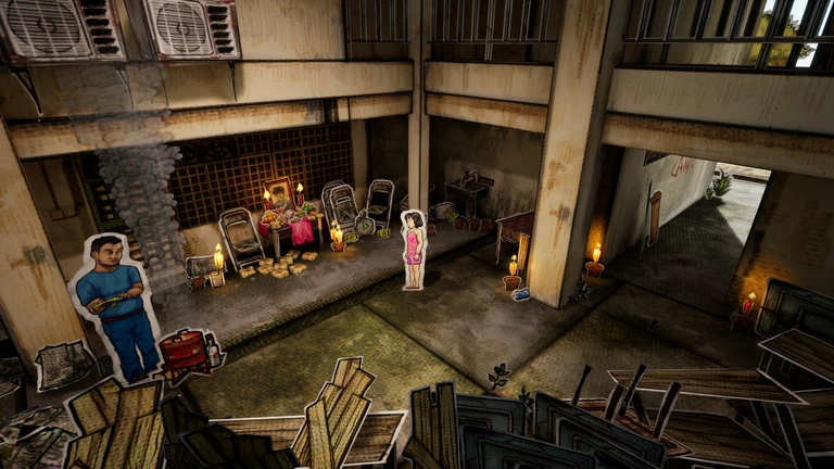 Paper Ghost Stories: 7PM game screenshot