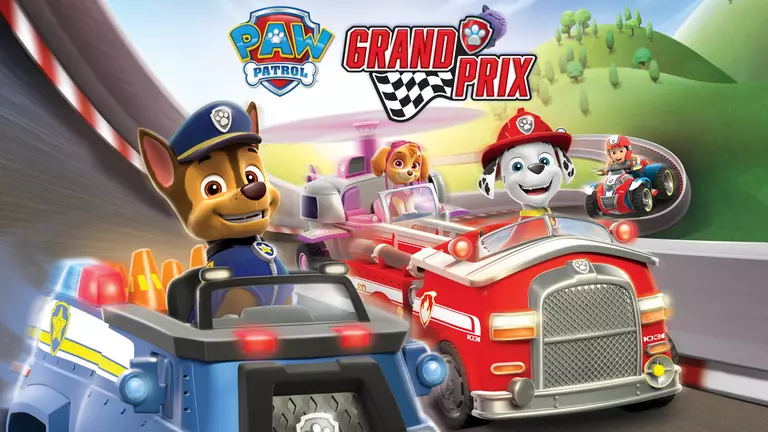 PAW Patrol: Grand Prix game cover artwork