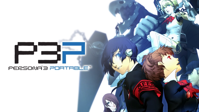 Persona 3 Portable game cover artwork