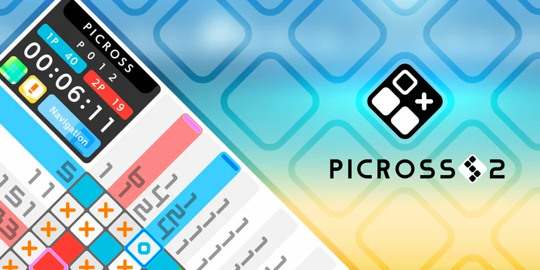 Picross S2 game art showing puzzle.