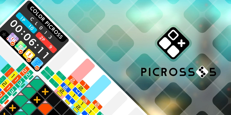 Picross S5 game art showing puzzle