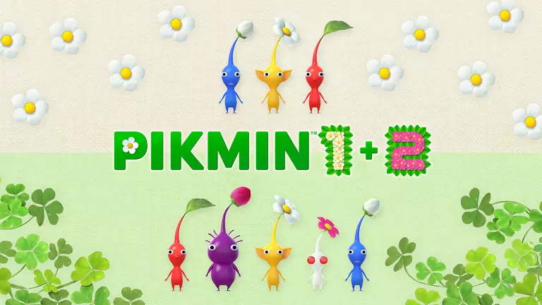 Pikmin 1+2 game artwork