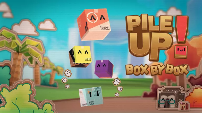Pile Up! Box by Box game world