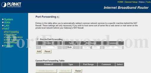 Как настроить роутер planet xrt 401d