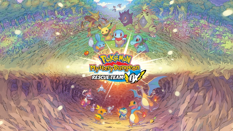 Pokémon Mystery Dungeon: Rescue Team DX game cover artwork