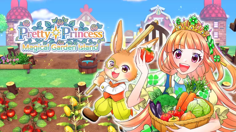 Pretty Princess Magical Garden Island game artwork