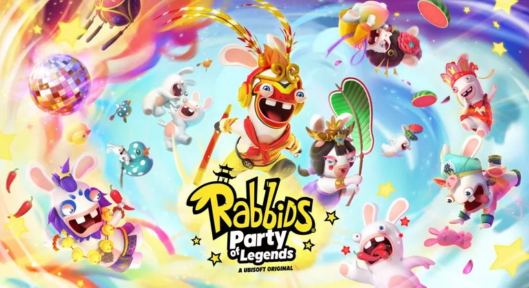 Rabbids Party of Legends game cover artwork
