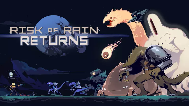 Risk of Rain Returns game cover artwork