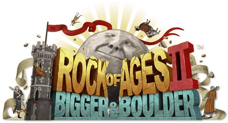 rock of ages ii bigger and bolder logo